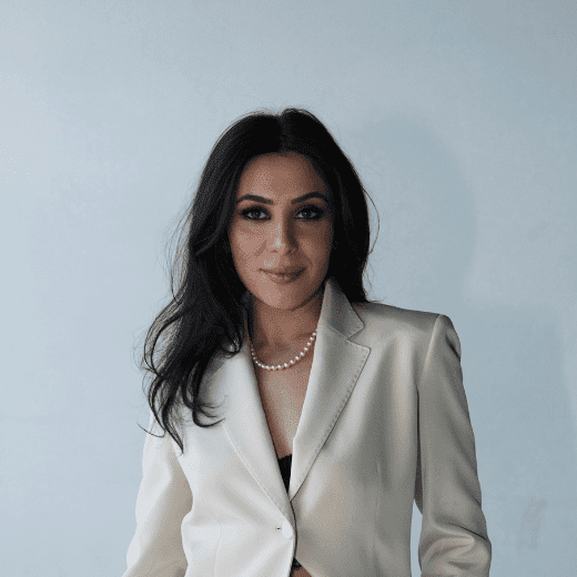 Portrait of Sevara Kazieva, a professional stylist at Toka Salon, showcasing their expertise and style.